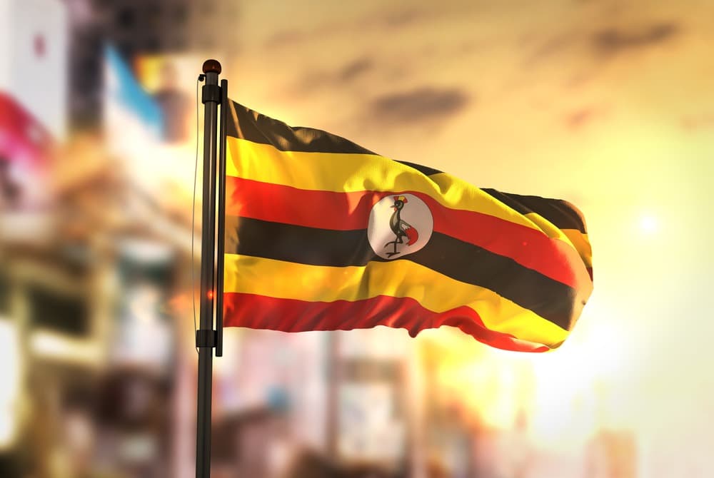 La bandera de Ouganda